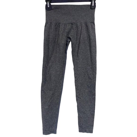 NVGTN Gray Back Contour Solid Seamless Leggings Size XS - Picture 1 of 8